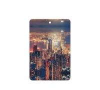 Hong Kong Printing Lot de 10 cartes désodorisantes parfumées pour voiture