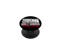 Hong Kong Souvenir Chine Vintage Skyline de Port PopSockets PopGrip Adhésif