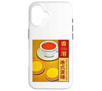 Hong Kong Tarte aux œufs Thé au Lait Cantonais Macao Cadeau Coque pour iPhone 16