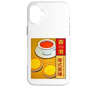Hong Kong Tarte aux œufs Thé au Lait Cantonais Macao Cadeau Coque pour iPhone 16 Plus