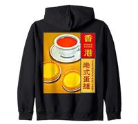 Hong Kong Tarte aux œufs Thé au Lait Cantonais Macao Cadeau Sweat à Capuche