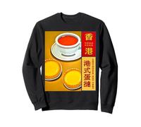 Hong Kong Tarte aux œufs Thé au Lait Cantonais Macao Cadeau Sweatshirt
