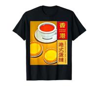 Hong Kong Tarte aux œufs Thé au Lait Cantonais Macao Cadeau T-Shirt