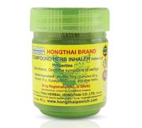 Hong Thai Boîte aromatique 100 % naturelle avec un mélange d'herbes de 15 herbes thaïlandaises, complété par un mélange d'huiles essentielles, 1 pièce