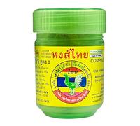 Hong Thai Herb Inhalateur Hongthai Brand Inhalant Traditionnelle composé à base de plantes, Bouteille vert - 1 x 40 g (Lot de 1)