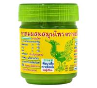 Hong Thai Herb Inhalateur Hongthai Brand Inhalant Traditionnelle composé à base de plantes, Bouteille vert - 1 x 40 g (Lot de 1)