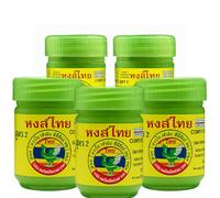 Hong Thai - Inhalateur aux Herbes Thaïlandaises | Mélange Naturel de 15 Plantes & Huiles Essentielles | Bien-être & Aromathérapie - Recette Traditionnelle | Lot au Choix (1, 2, 3, 5) (5)