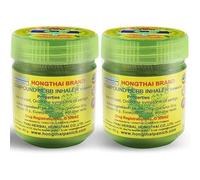 Hong Thai - Lot de 2 Inhalateurs Thaïlandais 10g | Herbes Naturelles & Huiles Essentielles | Bien-Être, Détente & Fraîcheur Aromatique | Inhalateur d’Aromathérapie Thaï