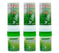 Hong Thai Lot de 3 bâtonnets parfumés traditionnels à base de plantes 100 % naturelles Vert