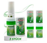 Hong Thai Lot de 3 inhalateurs nasaux verts | Stylo parfumé aux huiles essentielles | Arôme rafraîchissant en cas de congestion nasale | Bâton d'arôme pour revitaliser et clarifier | Idéal pour les