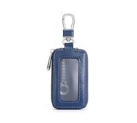 HONGDaFA Étui Clé Voiture pour Audi TT 2015-2019, Coque Porte-Clé Voiture Housse Anti-Rayures Accessoire Auto Intérieur,Blue-A