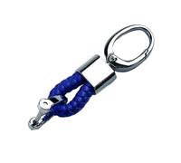 HONGDaFA Porte-clés Voiture pour Mercedes-Benz CL203 C180 C200 C220 C230 C320 C350 C30 AMG C32 AMG Coupe 2001-2006, Porte Clés Personnalisé Anneau de Clé Résistant Accessoire Clés de Voiture,Blue