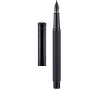 Hongdian Forest Stylo-Plume À Pointe Lame Longue En Iridium,Design Classique Avec Convertisseur Et Coffret Cadeau En Métal Noir