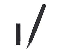 Hongdian H1 Stylo à pointe courbée pour écriture lisse avec convertisseur et étui en métal