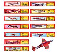 HONGECB Voler Planeur Avions Jouets, Planeurs Polystyrène, Avion Polystyrène Planeurs, Mousse Main Lancer Planeur, 12 Motifs Différents Modèle, pour Enfants Garçons Filles, 12 pièces