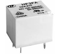 Hongfa HF3FA/012-ZTF Relais pour circuits imprimés 12 V/DC 10 A 1 inverseur (RT)