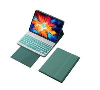 HongHeFu Accessoires, Detachable Keyboard Tablet Leather Case Suitable for Honor X8 PRO/X9-11.5 inch(Keyboard+Dark Green)