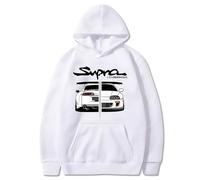 Honghuang Anime Initial D Supra Sweats À Capuche Hommes Manga Imprimer Lâche Casual Manches Longues Style Japonais Casual Sweat