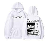 Honghuang Initial D Anime AE86 Sweats À Capuche Unisexe R34 Skyline GTR JDM Casual Pulls Lâches Vêtements