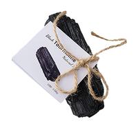 Hongjingda guérison | Pierre Tourmaline Brute Naturelle polie et curative, Pierres précieuses Tourmaline brutes polies Qui équilibrent Le Pendentif en Cristal