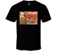 HONGLAIJIZHUA Don Papa Rum Classic Logo Drinking T Shirt Black L