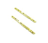 HONGLIAUTO Autocollant de Couverture de Badge de Logo 3D de Moto GL 1800, Autocollant pour Honda Goldwing Gold Wing 1800 GL1800 GL1500 GL1200 GL1100 GL1000(Or)