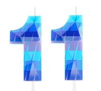 Hongplus Piñata en forme de jeu vidéo 3D - 11 bougies d'anniversaire - Numéro 11 - Décoration de gâteau pour enfants - Décoration de fête de jeu et de jeux vidéo - Fournitures cadeaux