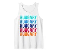 Hongrie colorée Débardeur