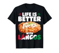 Hongrie Langos Amateur de Cuisine Hongrois Magyar T-Shirt