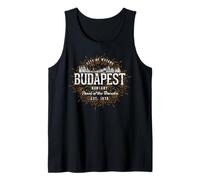 Hongrie Rétro Budapest Vintage Débardeur