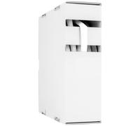 Hongshang 2111143118 Gaine thermorétractable sans colle blanc 1.20 mm 0.60 mm Taux de retreint:2:1 15 m