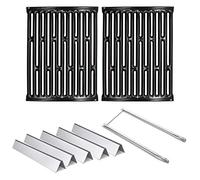 Hongso Remplacement pour Weber Spirit 200 Series E & S 200 210, Genesis Silver A, Spirit 500 modèles avec commandes latérales, grilles de cuisson 65904 7523, barres aromatisantes 7534, kit de tubes de