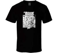 HONGWEl Cold Wars The REZILLOS Punk 70s New Shirt Black White Tshirt Men's T-Shirt Black 3XL