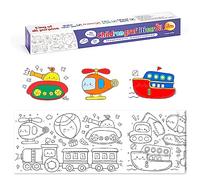 HONGXIN-SHOP Rouleaux de Papier à Dessin pour Enfant 30 * 300cm Grand Rouleau de Papier à Dessin Collant Poster à Colorier d'Autocollants Table à Colorier pour Filles Garçons (Transport)