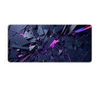 HongXINGDd Extra Large Tapis de Souris Formes Géométriques Protection Clavier Ordinateur Surface Tissu Micro Texturée Mouvements Rapides Contour Cousu Accessoire PC Gaming Maison