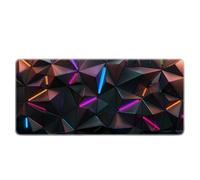 HongXINGDd Extra Large Tapis de Souris Formes Géométriques Protection Clavier Ordinateur Surface Tissu Micro Texturée Mouvements Rapides Contour Cousu Accessoire PC Gaming Maison