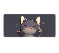 HongXINGDd Tapis de Souris Géant Imprimé Animalier Nature Accessoires Informatiques Tapis de Clavier Ordinateur Base Caoutchouc Lavable pour Travail Maison Gaming 900x400mm