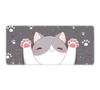 HongXINGDd Tapis de Souris Géant Imprimé Animalier Nature Accessoires Informatiques Tapis de Clavier Ordinateur Base Caoutchouc Lavable pour Travail Maison Gaming 900x400mm