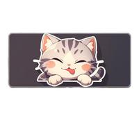 HongXINGDd Tapis de Souris Géant Imprimé Animalier Nature Accessoires Informatiques Tapis de Clavier Ordinateur Base Caoutchouc Lavable pour Travail Maison Gaming 900x400mm