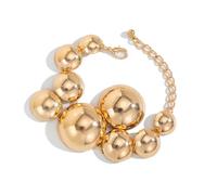 HONGXINHAO Collier élégant en métal avec pendentif rond élégant pour offrir, as the pic show, Fer