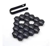 HONGYANFA 20 Pièces Bouchons Boulons de Roue de Voiture pour Mini One Cooper R56 Bj. 2006-2011, Capuchons D'écrou de Roue Cache Boulon Résistants à la Rouille & Durables,19mm