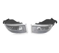 HONGYISM Brouillard Avant Couvercle Phare Antibrouillard Led Avec Lentille Transparente Lunette Calandre Pour Toyota Pour Land Pour Cruiser Pour Prado 120 2002-2009 Phare Travail(1 paire,Halogen)