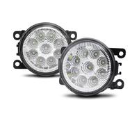 HONGYISM Brouillard Avant Pour Captur 2013 2014 2015 2016 2017 Ensemble De Phare Antibrouillard Externe 30W H11 Avant De Voiture LED Feu De Jour Antibrouillard DRL Phare Travail(LH Orange)