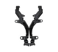 HONGYISM Cache Phare Pour MT09 Pour MT 09 2017 2018 2019 2020 Pour FZ09 2019 Pour FZ 09 Coque Protection Cadre D'instrument Carénage Supérieur Visière Phares(D(Black))