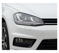 HONGYISM Couvercle Lentille Phare Couvercle Phare Avant, Coque Lampe Frontale, Masque, Lentille D'abat-jour, Pour VW, Pour Golf 7, Pour MK7, Pour GTI 2014 - 2017 Phare Voiture(1PCS left side)