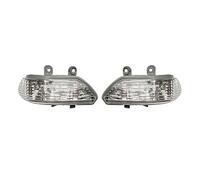 HONGYISM Couvercle Lentille Phare Pour JAC J5 2011 2012 2013 2014 2015 2016 2017 8210209U2010XA Voiture Rétroviseur Latéral LED Clignotants Voyant Phare Voiture(A pair)