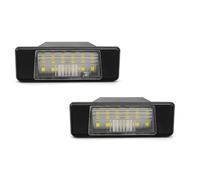 HONGYISM Feux Arrieres étanches Pour Nissan Pour Qashqai J10 J11 2007 2008 2009 2010 2011 2012-2018 1/2 Pièces 12V Lumière Plaque D'immatriculation LED Blanc(2 pièces)