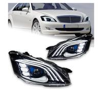 HONGYISM Feux phares 1 Paire D'accessoires Automobiles Phares LED Pour Benz W221 2006 - 2009 S300 S400, Signal DRL Pour Style Pour Maybach Feux Avant
