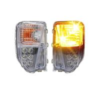 HONGYISM Feux phares 2 Pièces LED Antibrouillard DRL Lumière Diurne Phare Pare-chocs Conduite Jour Étanche Clignotant Pour Toyota Pour Prius Pour ZVW30 2012-2015 Feux Avant