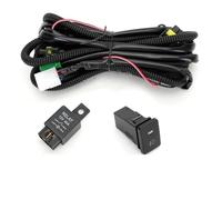 HONGYISM Feux phares Couvercle Phare Antibrouillard LED Chromé Accessoires Voiture Garniture Commutateur Lunette Gril Pour Toyota Pour Camry XV40 LE 2010 2011 Feux Avant